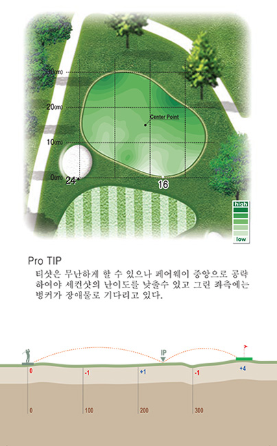 5홀 green 및 proTip