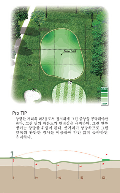 6홀 green 및 proTip