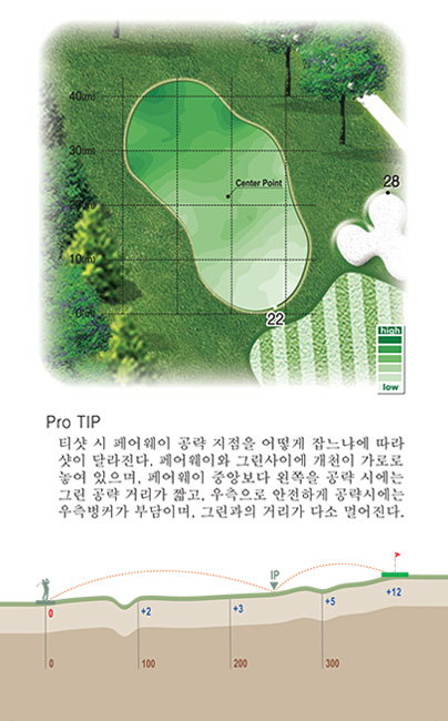 9홀 green 및 proTip