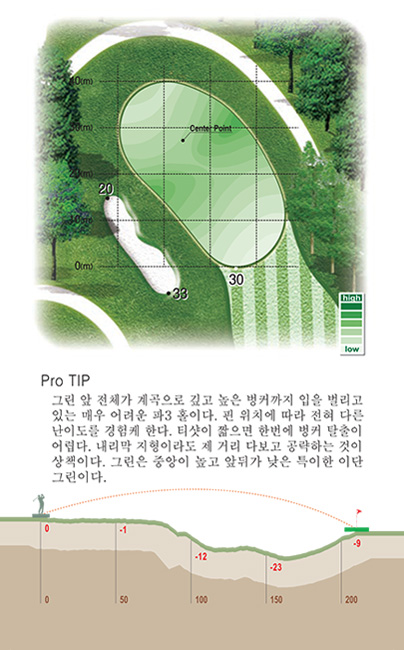 3홀 green 및 proTip