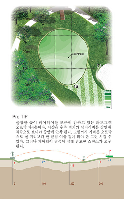 4홀 green 및 proTip