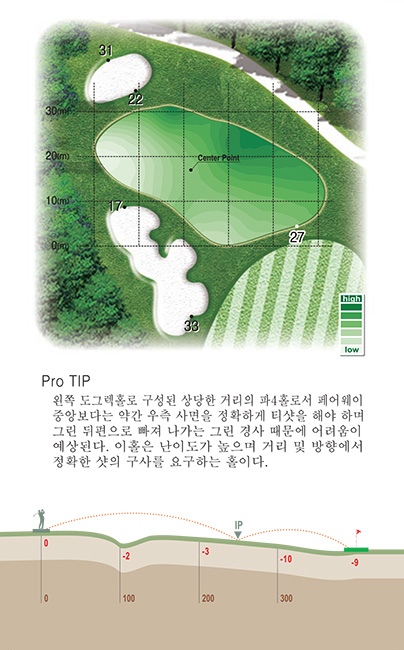 3홀 green 및 proTip